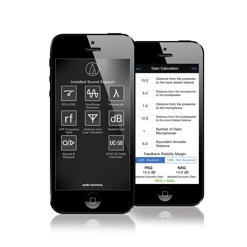 Audio-Technica’s Installed Sound App has been updated with new features