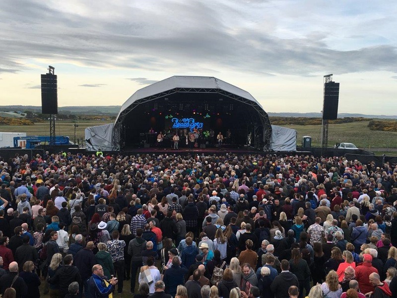 The festival featured full complement of Adamson E- and S-Series line array modules and subwoofers.
