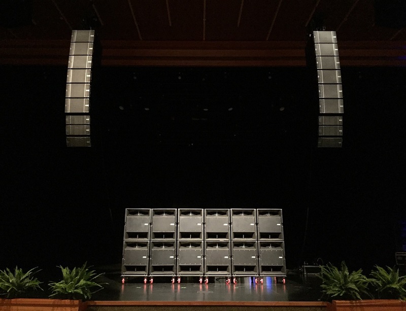 Yamaha CL5 and NEXO STM for Joshua Bell and the Salem Symphony Orchestra and Alpha’s Full NEXO STM Rig at Rolling Hills demo.