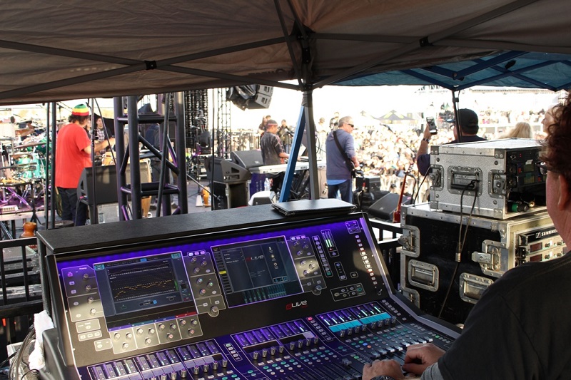 Harmony's Allen Heath S5000 Surface at the OneLove Festival