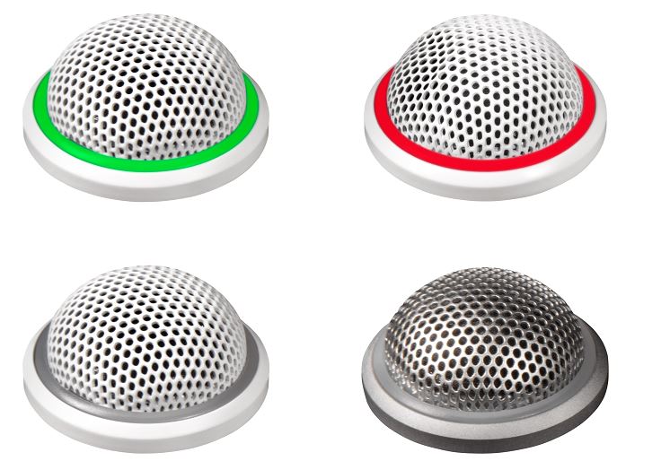 Company Improves Accessibility and Flexibility of its Table Microphone Offering with Added Color, LED, and Polar Pattern Combinations