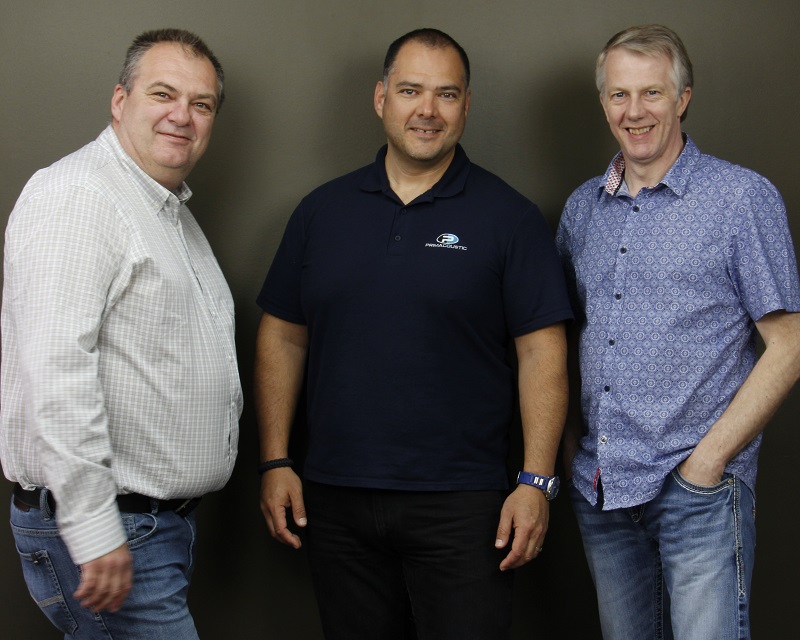 (L-R) James Wright, Juan Carlos Bolomey and Steve Dickson