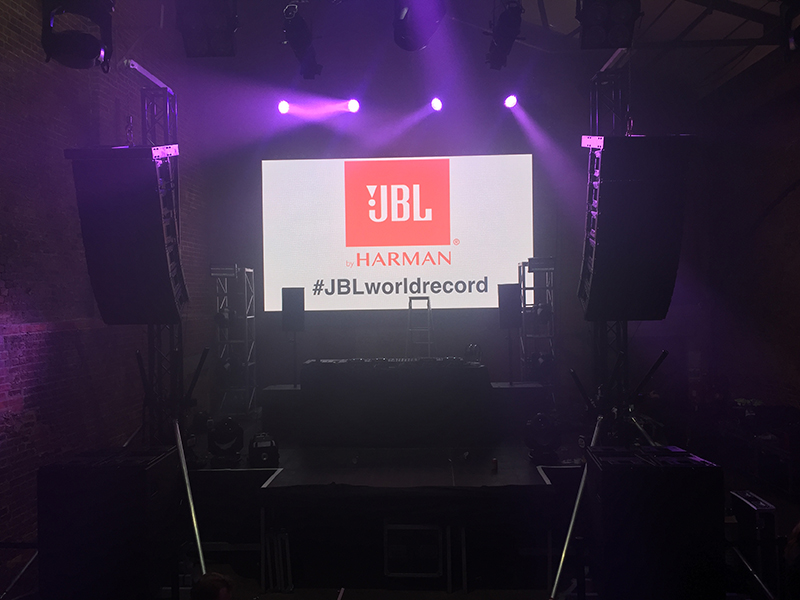 Harman JBL Flip World Record Attempt
