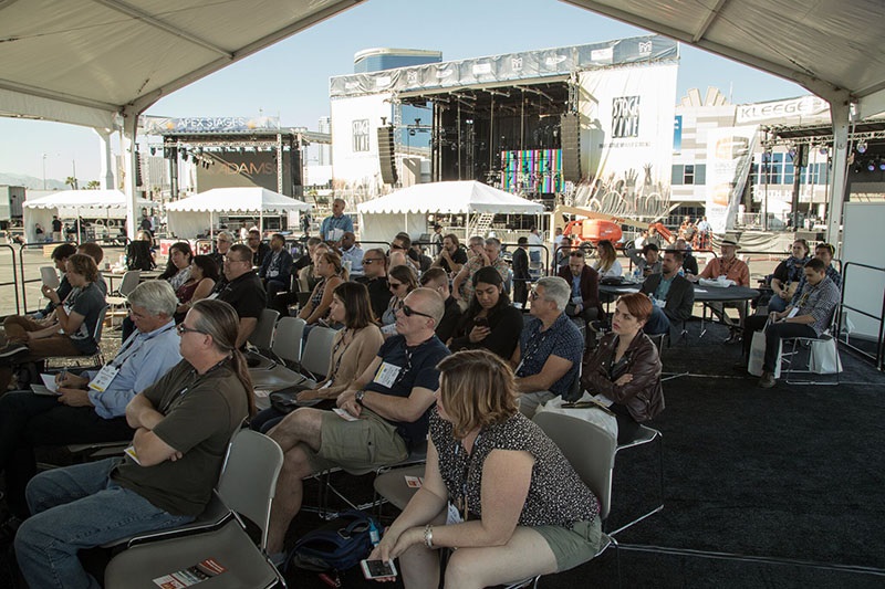 LDI audio set up at last year's show