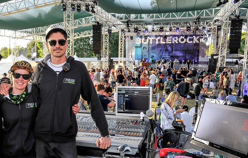 Working from an Avid VENUE Profile console, Delicate’s Sebastian Poux served as house mixer for the stage. Monitors were in the capable hands of Lindsay Smith, who had a Yamaha PM5D console at her disposal.