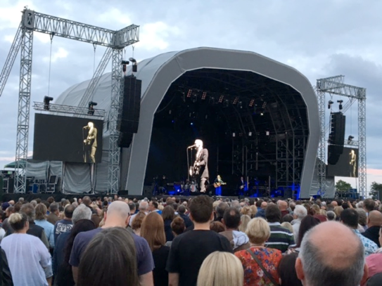 The tour featured a full complement of Adamson E and S Series loudspeakers.