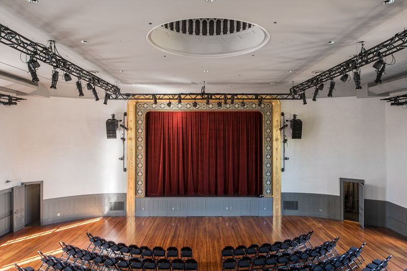 Interior of Hudson Opera House (c) Robert Umenhofer Photography