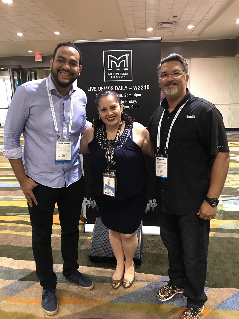 (left to right): Jonathan del Villar, Berenice Gutierrez and Marino Gutierrez.