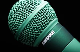 Shure custom color mics from ColorWare
