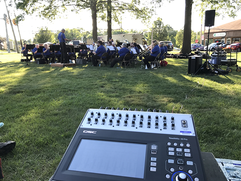 The Freedom Brass Band of NE Ohio kicked off its 2017 Summer Concert Series with this evening show on July 2
