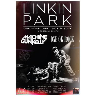 One More Light tour poster