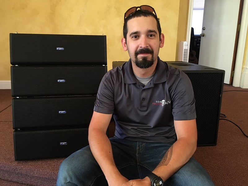 Nick Moon, owner of Tone Proper AV