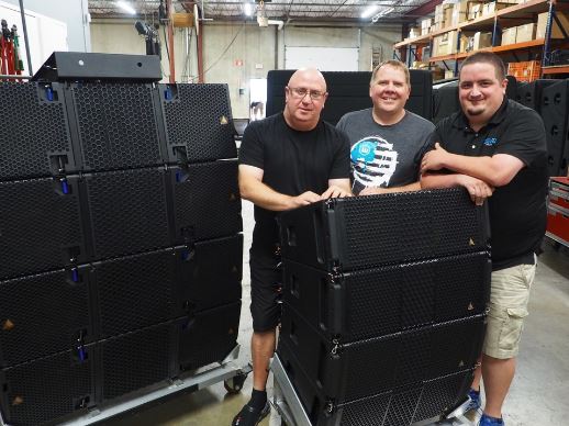 (L-R) WAVE's Armando Fullwood, Brad Bohannon & Chad Silvey