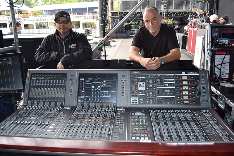 From left, Bryan Worthen and Ian Beveridge