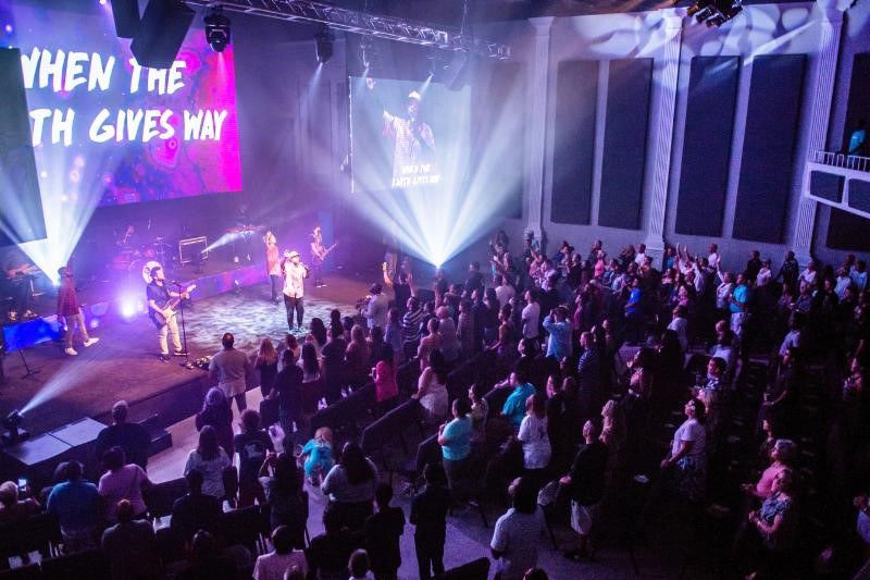 High-fidelity music reproduction and voice intelligibility were essential to support CBG's contemporary worship services which incorporate awe-inspiring production to deliver their message