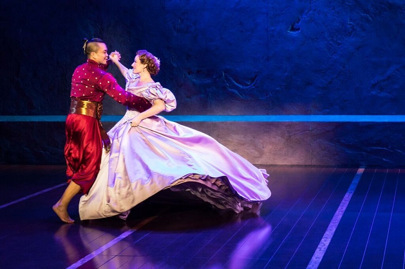 Jose Llana and Laura Michelle Kelly in Rodgers & Hammerstein's The King and I (c) Matthew Murphy
