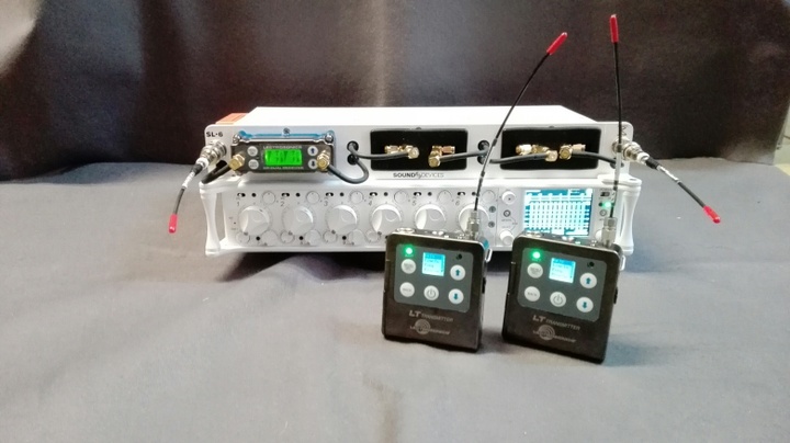 The final system assembled by Nagrit includes a full complement of Lectrosonics Digital Hybrid Wireless technology, including LT portable transmitters with LR portable and SRc dual channel slot mount ENG receivers.