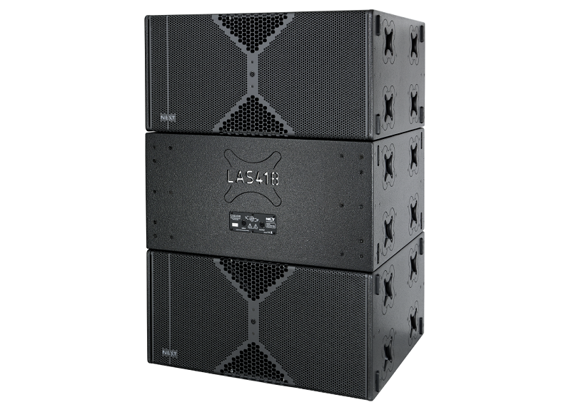 NEXT-proaudio LAs418 cardioid stack
