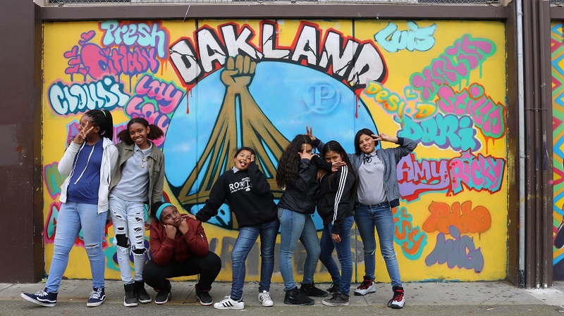 WAM students at the new Oakland Location