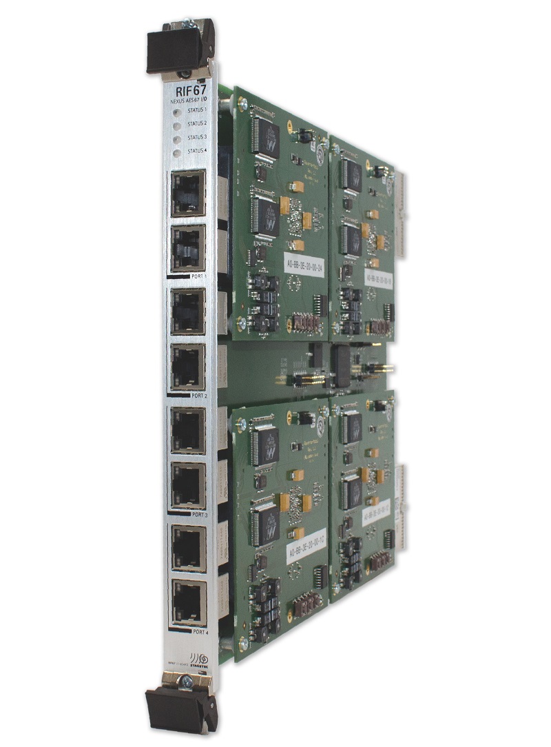 RIF67 for Stage Tec’s NEXUS STAR router