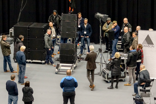 Adamson’s acclaimed S-Series of tour-grade loudspeakers, including the flagship S10, will be demonstrated.