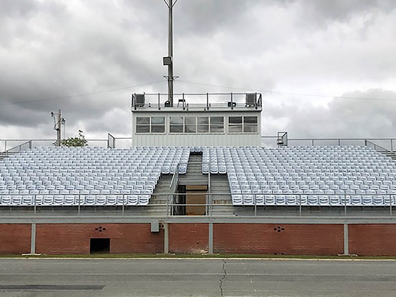 Crisp County High School's football field seats upwards of 5,000 energized Cougar fans.