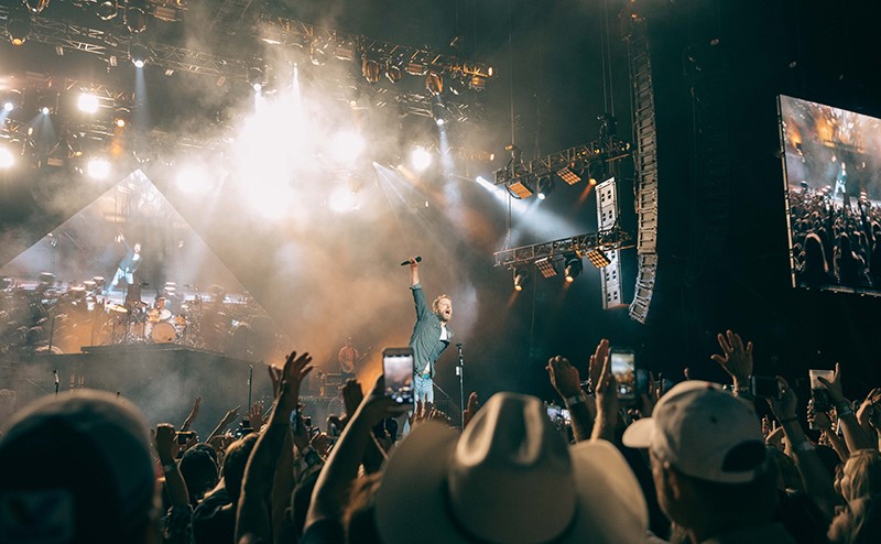 Comprising six GALAXY 816 processors — two at front of house and two each stage left and right — the Galileo GALAXY network platform is at the heart of an extensive LEO Family system supplied by VER Tour Sound of Nashville