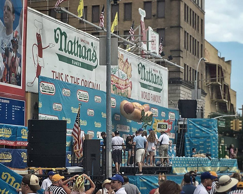 Nathan's Hot Dog Eating Contest