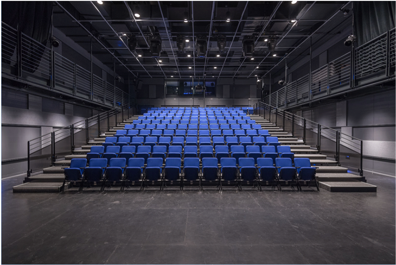Lois Chiles Studio Theater at the Moody Center for the Arts. (c) Nash Baker