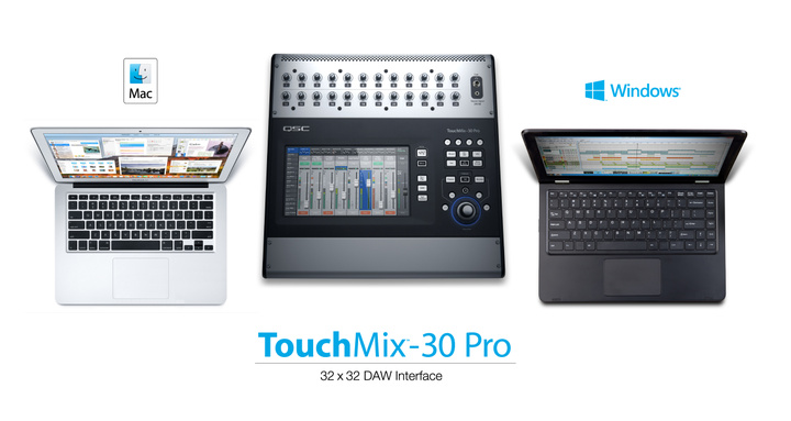 QSC Announces the Availability of the TouchMix-30 Pro Windows® Driver Edit