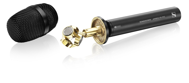 Sennheiser’s AMBEO® VR Mic has been nominated for an Outstanding Technical Achievement Award by the NAMM Foundation in the category of Microphones – Recording