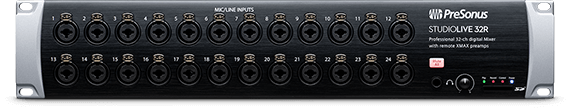 StudioLive® 32R Series III stage box and rack mixer