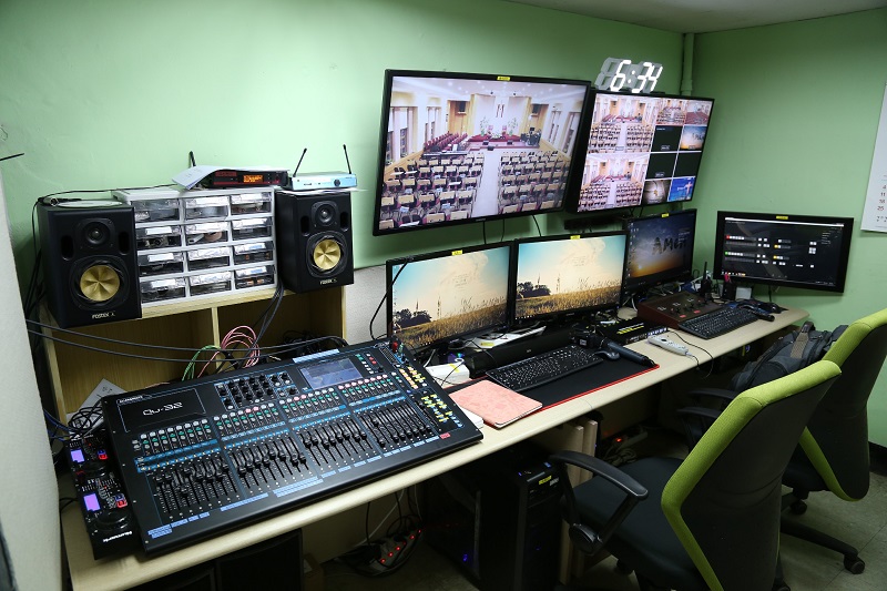 Sungeun Church control room