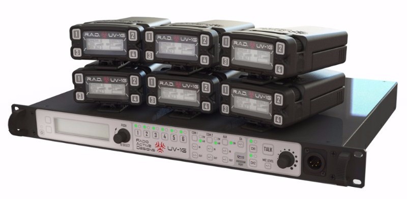 Radio Active Design’s new firmware update offers a “Scene Change” preset function that adds tremendous flexibility to the analog wireless intercom system.