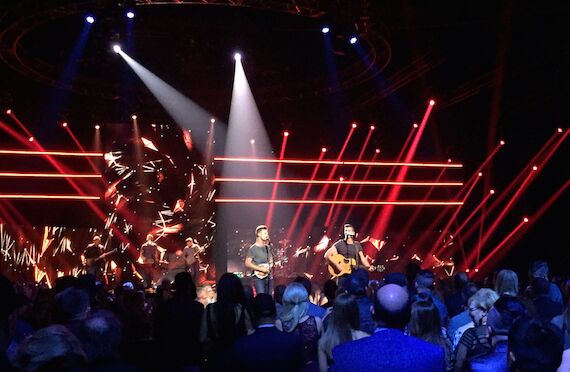 RAD wireless intercoms assisted with vital communications during the Canadian Country Music Awards (pictured: High Valley performing at CCMA Awards)