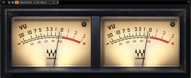 Interface for Waves VU Meter