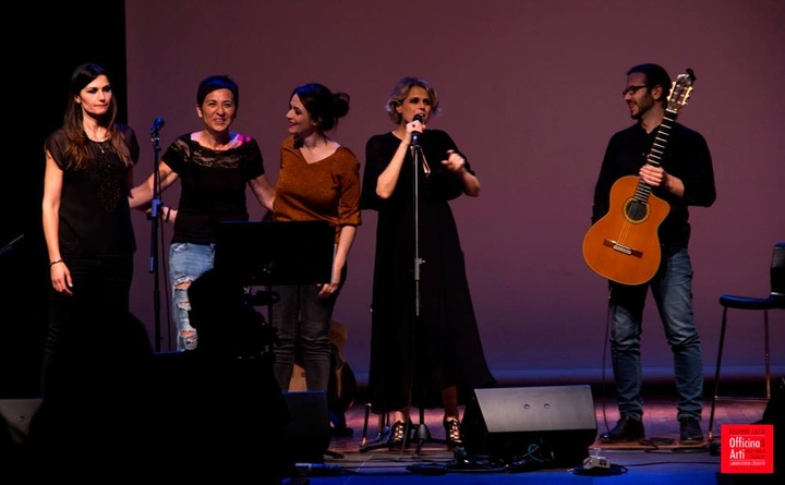 A Performance in the auditorium at Officina Pasolini