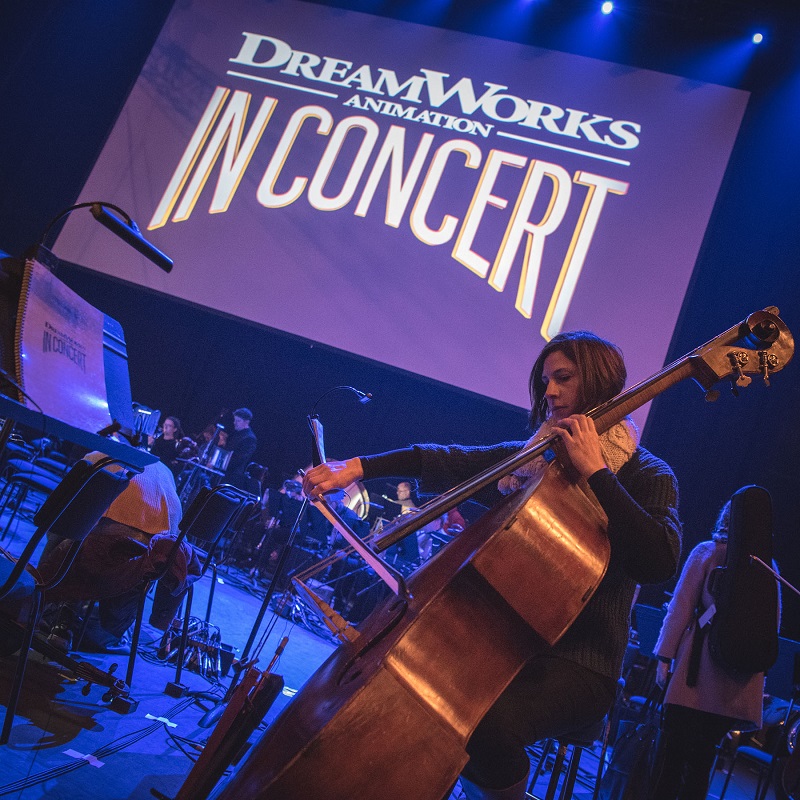 The Orchestra rehearsing pre-show. (c) Steve Sroka
