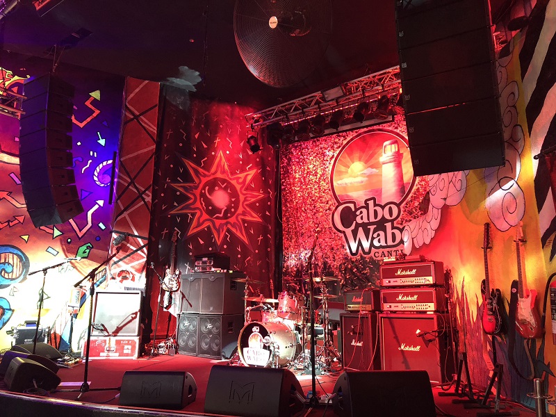 Cabo Wabo's interior