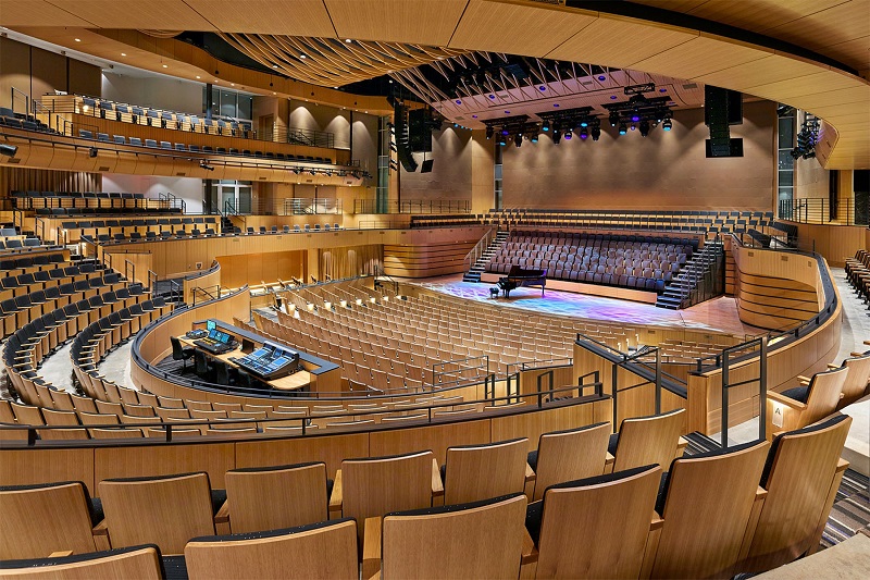 A DiGiCo SD5 now serves as the FOH desk for Liberty University School of Music’s performance hall