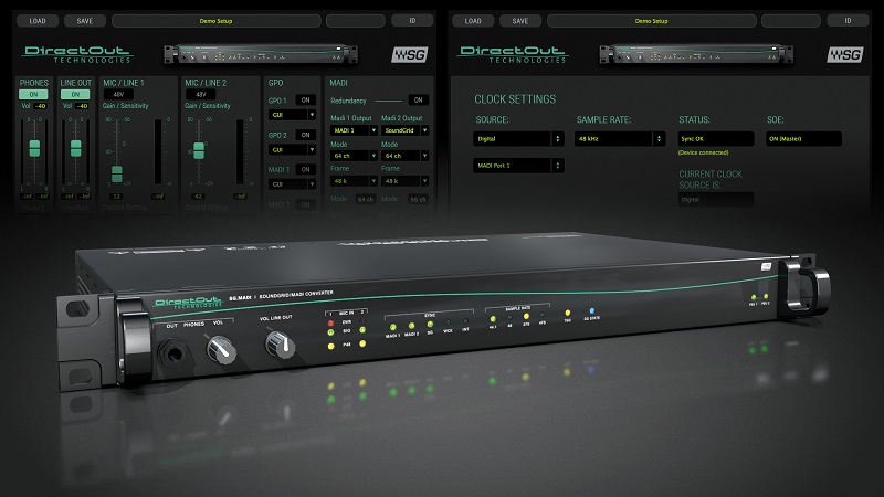 Waves Audio has joined forces with DirectOut Technologies to include Waves SoundGrid® technology in DirectOut’s SG.MADI converter.