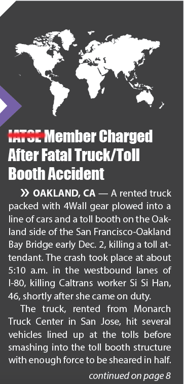 Reader Alert - this Page 5 news story headline, FOH Dec. 2017, was incorrect.