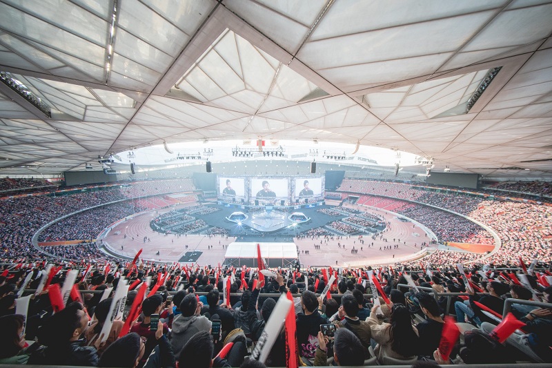 Over 200 Adamson E-Series & S-Series loudspeakers in use for League of Legends S7 World Championships at Beijing National Stadium