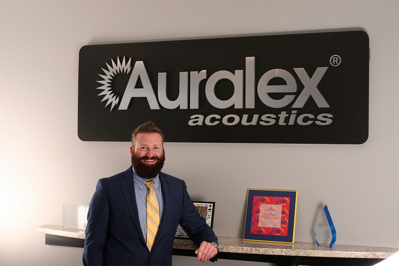 James Horton, Western Regional Manager for Auralex® Acoustics.