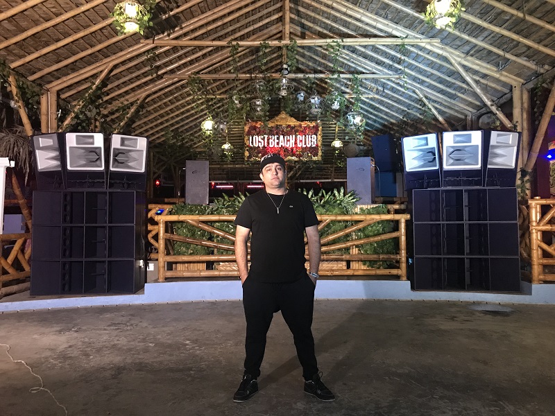 Kami Tadayon at Lost Beach Club