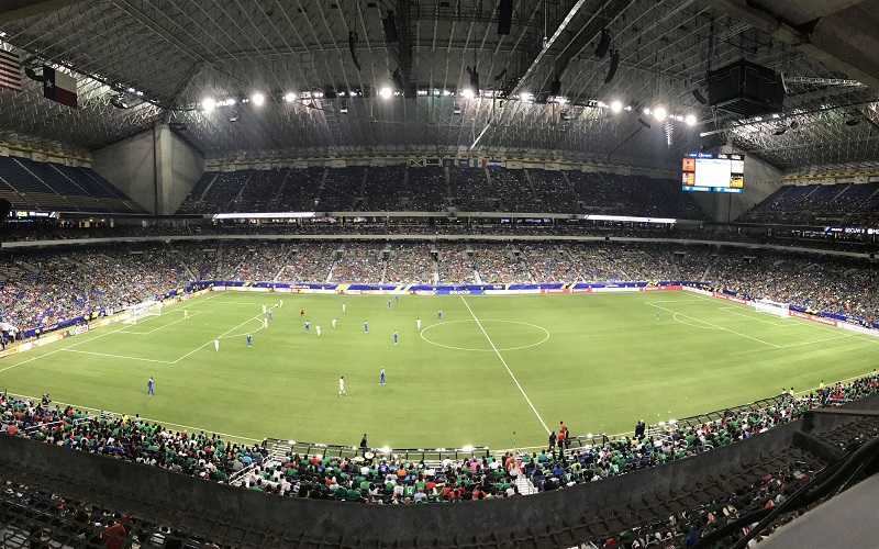 The 65,000-seat Alamodome is home to a new K2 system