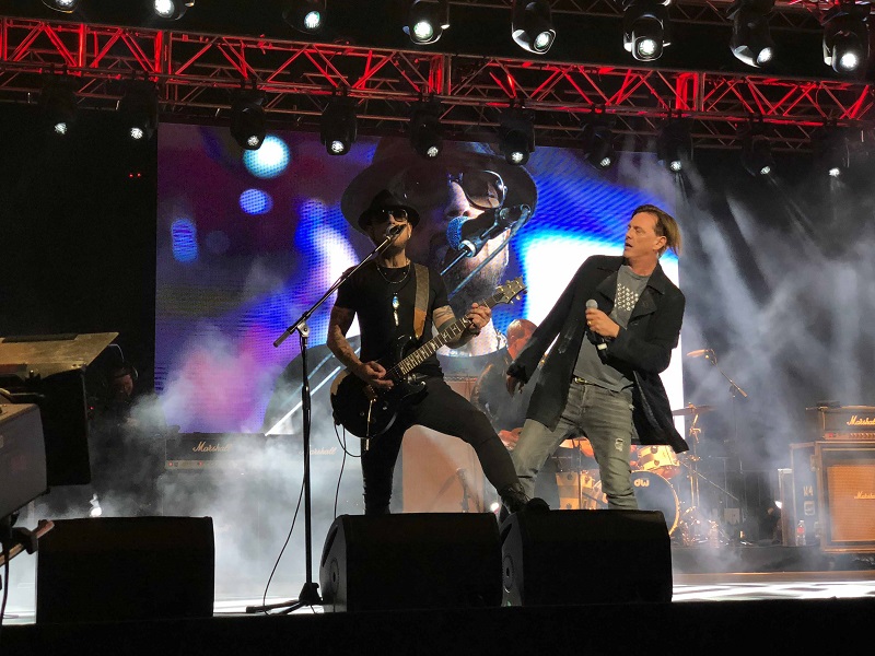Royal Machines Performing at the Rolling Stone Porsche Concert (c) Todd Newman