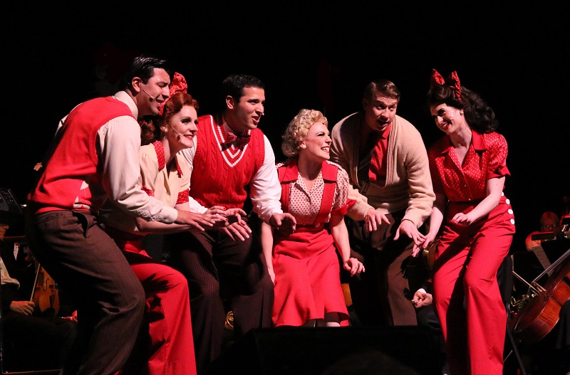 A scene in the show In the Mood.
