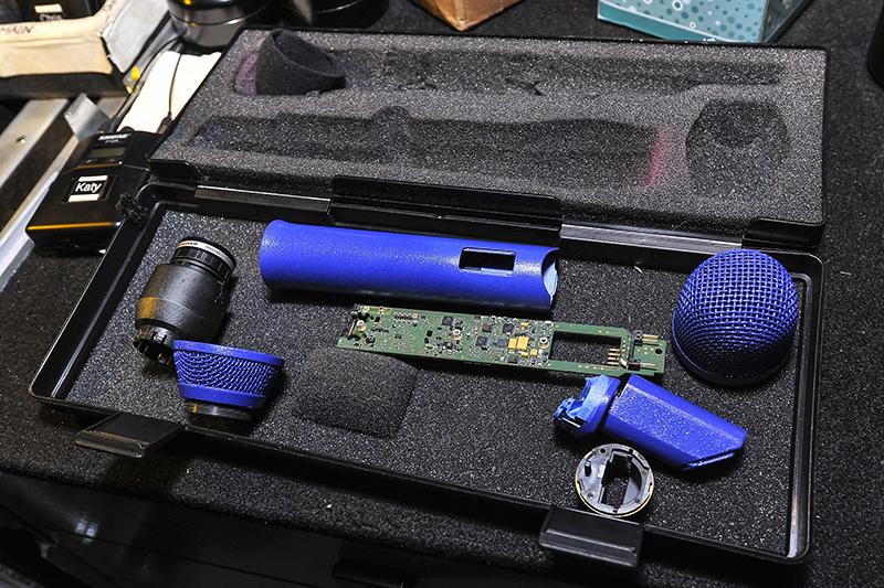 KATY PERRY   SENNHEISER MIC UNASSEMBLED by Steve Jennings