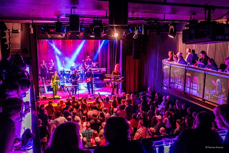 Charles Salter Associates designed the building acoustics with sound system installation by Jeremiah Slovarp, Technical Director, at Jereco Studios (Bozeman).